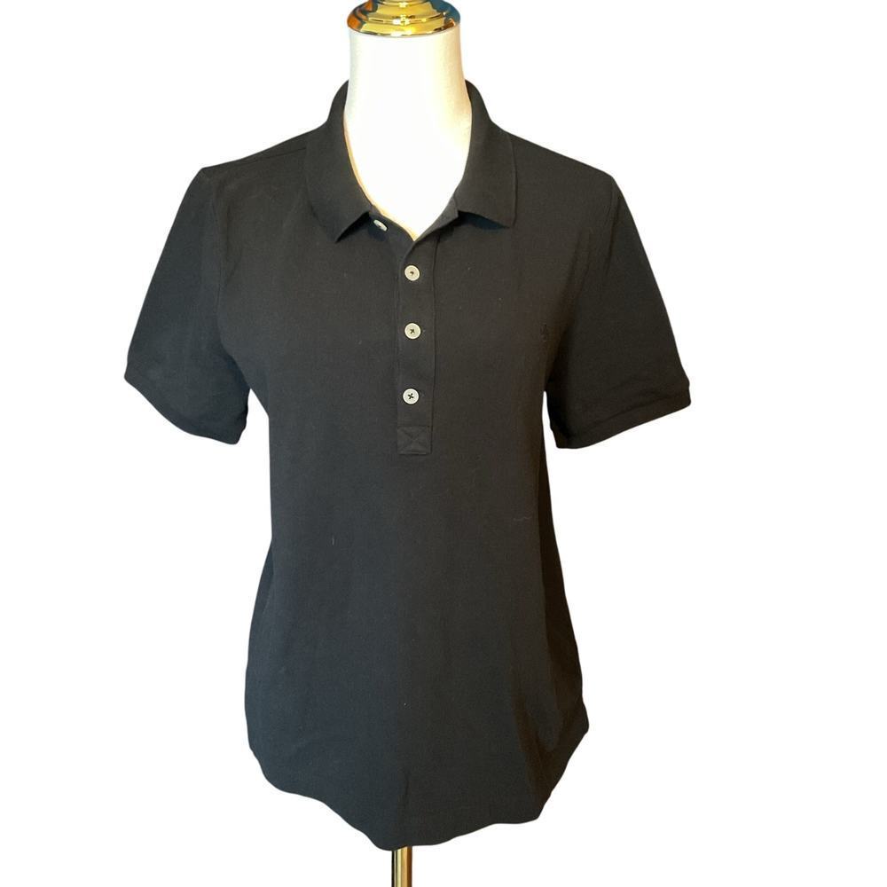 Lauren Women’s Black Polo. NWT. Size Large.